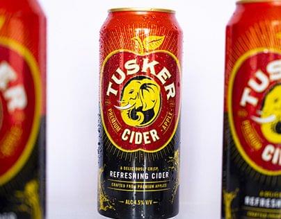 TUSKER CIDER CAN