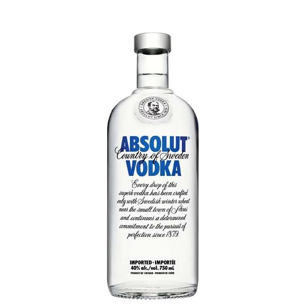 ABSOLUTE VODKA 750ML